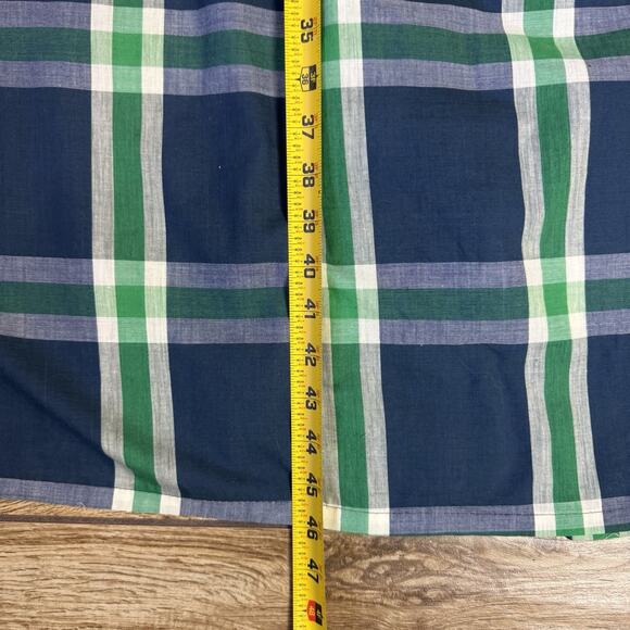 Vintage Montgomery Ward Plaid Lounge Robe 50s 60s Mod Rockabilly Sz Large - Picture 4 of 7